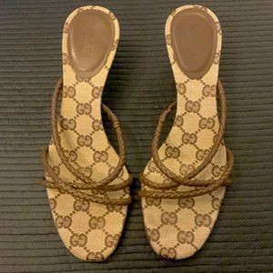 Gucci kitten heel sandals